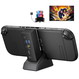 JSAUX 7-IN-1 Docking Station for Nintendo Switch 2 | 4K 120Hz HDMI 2.1 TV Dock Hub | Gigabit Ethernet & 100W PD Charging | Compatible with Switch OLED | SG Stock