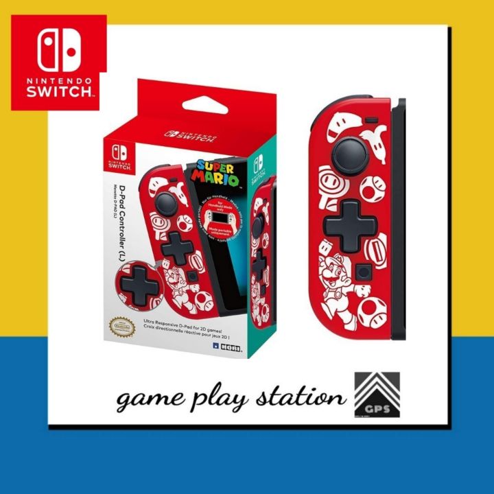 nintendo switch d-pad controller L super mario hori แท้