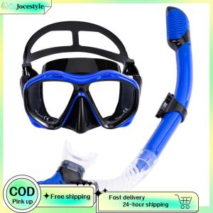 [Jocestyle Outdoor Mall]การดำน้ำดูปะการัง Gear Wide View Anti-Fog Mask Mask Mask Dive Dive Dive Mask สำหรับการดำน้ำดูปะการังดำน้ำ