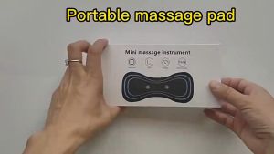 Body Massager Pain Relief Portable Massager Patch Rechargeable With USB Pulse Muscle Stimulator EMS