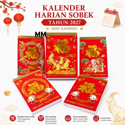 KALENDER HARIAN SOBEK SEDANG DENGAN TANGGALAN JAWA CINA ARAB/KALENDER HARIAN SOBEK TERBARU TAHUN 2027