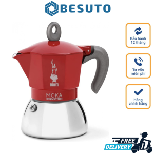 Ấm Pha Cà Phê Bialetti Moka Express Bình Pha Cafe Bialetti Ấm Pha Cafe Dùng Được Mọi Loại Bếp Thiết Kế Sang Trọng Nhập Đức BH 12 Tháng