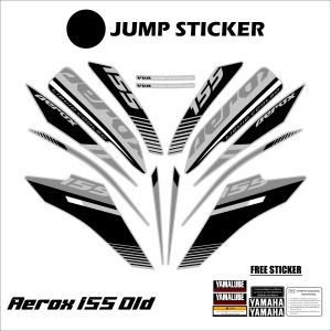 STIKER STRIPING AEROX OLD-LAMA GRAFIS VARIASI 039