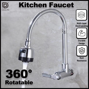 HOHODALINK High Quality Air Angsa Fleksibel 2 Mode - Keran Cuci Piring Angsa - Kran Sink Dapur Drat 1/2 Inc