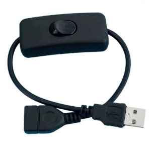 สายพ่วง USB พร้อมสายไฟรองรับสายเคเบิล USB ตัวผู้เป็นตัวเมียสำหรับชุดหูฟัง USB กล้องแถบ LED