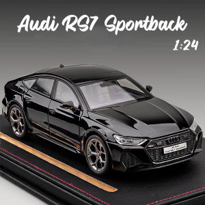 1:24 Scale Audi RS7 Sportback Alloy Car Model Diecast Car Sound Light Car Lovers Collection Kids Birthday Gift Metal Boys Toys