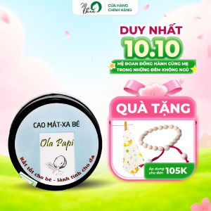 Cao masage bé thành phần oải hương kết hợp vaseline giúp mát xa bé ngủ ngon lưu thông máu 20g