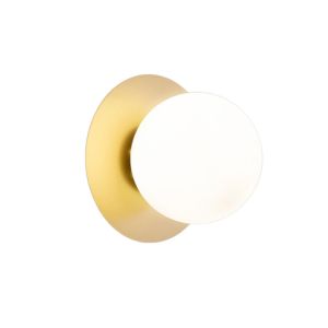 MECOME โคมไฟ idoor โคมไฟติดผนัง รูปทรงลูกบอลกลม ทันสมัย สีดำ/ทอง ไฟ LED ติดผนัง ง่าย