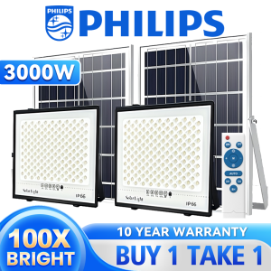 3000W Solar Light Outdoor LED Light Solar Flood Light Waterproof Street Lamp IP67 Street Lamp