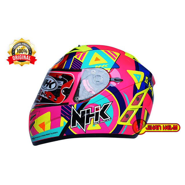 Helm nhk helm full face nhk terminator pigment pink flou