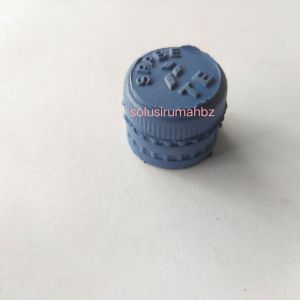 PENGAMAN LPG SEGEL TANGKI 3KG warna ELPIJI SEAL CAP PLASTIK TABUNG GAS biru