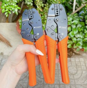 Kềm bấm cos đầu dây cách điện KAPUSI mã K9121 các số 0.5/1/1.5/2.5/4/6/10mm