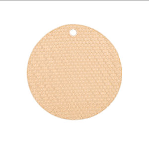 1pc Silicone Round Honeycomb Heat Insulation Mat Multifunctional Non-slip Pot Holder Table Mat