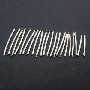 2.7mm Guitar Frets Wire Set 24 Frets Acoustic Guitar Fret Wire Set Stainless Steel Guitars Fretboard Wire 24Pcs Set