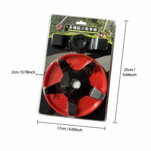 Universal Weeder Plate Blades Grass Trimmer Head Cutter For Garden Weeding