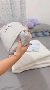 Soft Sewn Duvet Cover Set (Twin) - Zipper Closure Silky Soft Microfiber