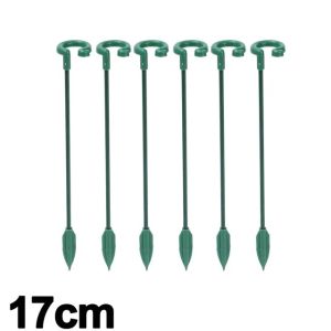 17-58cm Plastic Plant Support Pile Frames Greenhouse Vegetable Stem Fixed Rod Stand Flowers Vine Climbing Bracket Garden Supplies