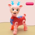 Mainan Anak RUSA TALI ELECTRIC CUTE PET 766 Mainan Rusak Gerak Berjalan Rusa Lampu Anak Mainan Anak Perempuan - Mainan Anak Laki Laki. 