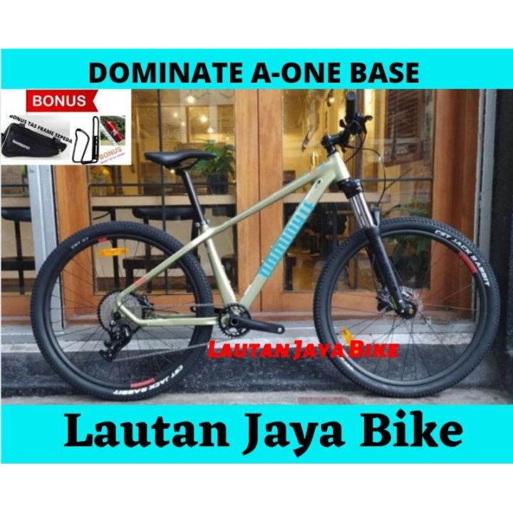 SEPEDA GUNUNG MTB DOMINATE A-ONE BASE 10 SPEED ALLOY HIDROLIK