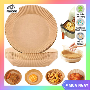 [SẴN HÀNG] Set 50 Tờ Giấy Lót Nồi Chiên Không Dầu Nến Dạng Khay Theo Khuôn Phù Hợp Với Nồi Chiên Không DầuĐa Năng Tiện Dụng