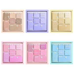 แพ็คของกระดาษอเนกประสงค์ชุดโน้ตแพ็ดการ์ตูนลายแท่งไม้สวยงามบันทึกย่อติดแผ่นรองเขียนสำหรับโรงเรียนสำนักงาน Journaling