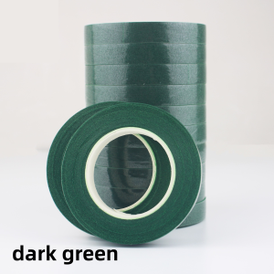 Floral Tape Flower Tape Florist Elastic Tape Floral Waterproof Self Adhesive Handmade Diy Material Green Paper Type Tape