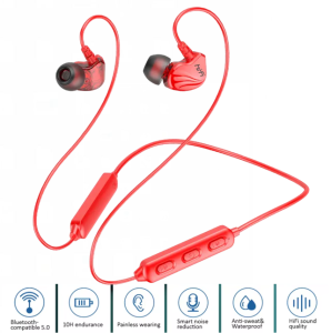 W300 HiFi Stereo Bass Earphone Noise Cancellation V5.0 Painless Wear with Microphone