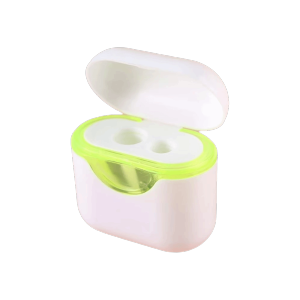 FGJEB Bluetooth Earphone Design Double Hole Pencil Sharpener Portable Student Supplies Manual Pencil Sharpener Personalized Creative Sharpener for Kids School Supplies