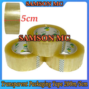 1Pcs Clear Packing Tape 200M x 5CM/2inch width Clear Packaging Tape