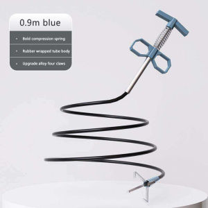90cm Spring Pipe Dredging Tools Sewer Pipe Unblocker Drain Snake Hose Pipe Dredging Tool Bathroom Sewer Cleaning Tool