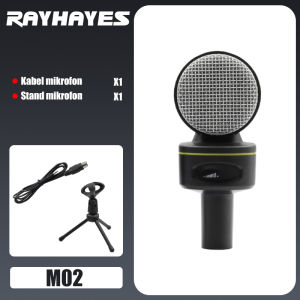 RAYHAYES Mic Condenser Microphone Live Microphone Recording Streaming Podcast PC