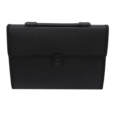 Portable Accordion Expanding File Folder Document Organizer Portfolio Holder 13 Pockets A4 Size