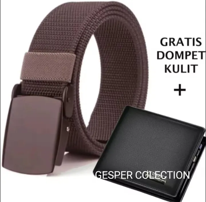 GESPER%20COLECTION%20Ikat%20Pinggang%20Pria%20BONUS%20DOMPET%20Kulit%20Ikat%20Pinggang%20Pria%20Panjang%20120cm%20Gesper%20Sekolah%20dan%20Kerja%20Ikat%20Pinggang%20anti%20x%20ray%20-%20Image%202