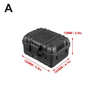 [In Stock] 6 Sizes ToolBox Multifunction Waterproof Case Anti-fall Safety Instrument Hard Case Professional Complete Tool Box Plastic Hardware Storage Box Household Repair Tool Case Outdoor Protable Tool Case With Sponge