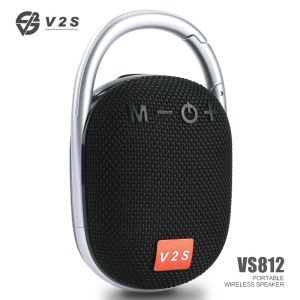 V2S VS812 Wireless Bluetooth Speaker Clip Splash Proof