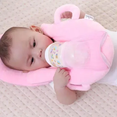 Bantal Menyusui Bayi Penyangga Penahan Botol Susu ( Milk Bottle Holder Baby Pillow-NewBorn/New Born Gift-Hadiah Melahirkan-Kado Bingkisan Lahiran )