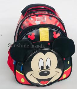 sun shine tas anak sekolah - tas anak - ransel anak sekolah  Paud - TK - Playgroup 3D  13inci - tinggi 33cm - karakter - 3 kantong - PREMIUM - Mini - kuromi - labubu