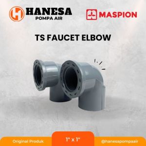 MASPION TS FAUCET ELBOW 1"x1" (FITTING PIPA)
