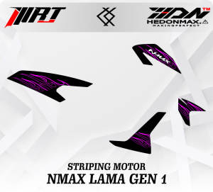 Striping NMAX-Stiker Transparan NMAX Old Api Vol 1 (Sudah Terpotong)