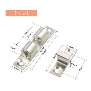 [HCM] Chốt giữ cánh tủ đồng chốt bi cài cánh tủ 40-70mmĐiều chỉnh được lực giữ tủ-Randy888