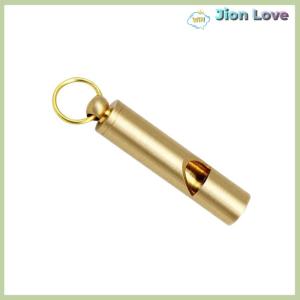 Jion Love Brass Whistle High Decibel Portable Outdoor Whistle Hiking Camping Life-Saving Whistle Referee Training Whistles Outdoor Gadgets