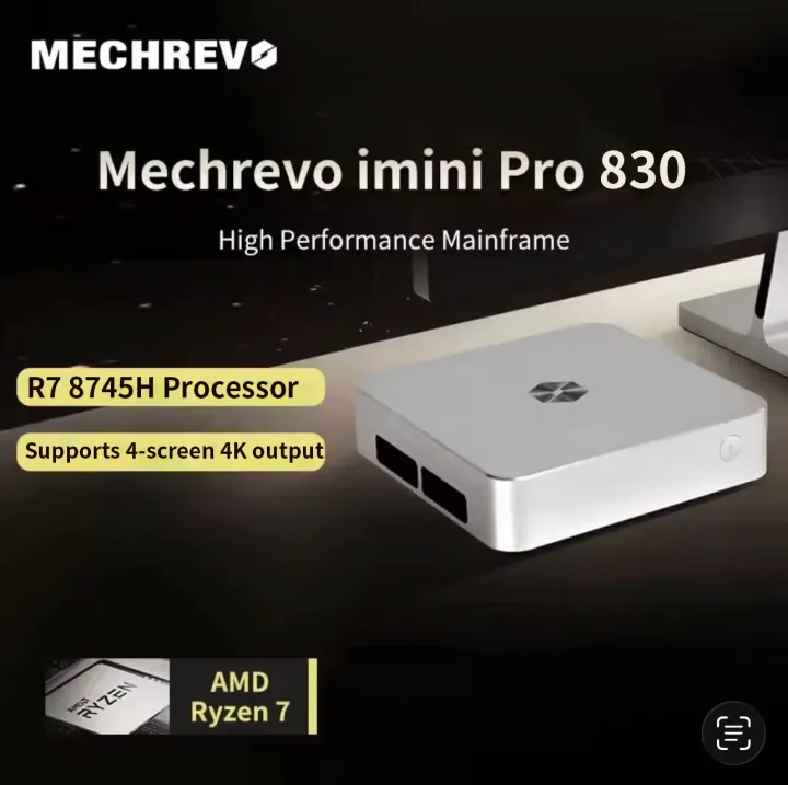 [2 YEARS LOCAL WARRANTY] Mechrevo mini PC Imini Pro 830 R7-8745H 32GB ...