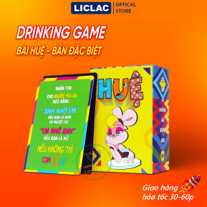 Bộ bài HUỆ phiên bản Đặc Biệt TCCH - Drinking Game lầy lội chơi cùng nhóm bạn Bài Nhậu Say Sưa