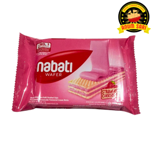 WAFER NABATI 2000 KOMPLIT / Richeese Richoco Strawberry Goguma White Cocopan Flavour Pink Lava - Anum Sari
