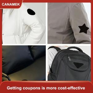 【CANAMEK 】 Apparel Applique Self Adhesive Patches DIY Craft Thermal Transfer Sewing Fabric Sticker Washable Waterproof Patch Badge Sticker