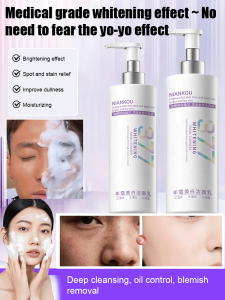 Medical Grade Whitening and Spot-Lightening Cleanser Oil Control Cleansing Spot-Lightening Brightening and Whitening Cleanser洁面乳