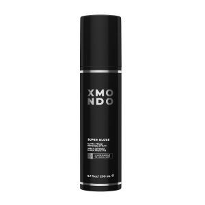 XMONDO Hair Super Gloss Ultra Frizz Defense Spray Advanced Vegan Anti-Frizz ment with Humishield Technology for Smooth Shiny Hair 6.7 Fl. Oz