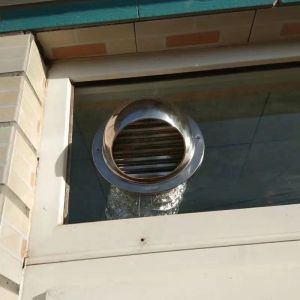 saksakan ng bentilasyon takip ng tubo ng bentilasyon madaling pag-install