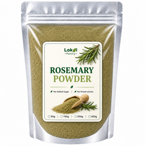 Rosemary Powder Premium Quality | Fine Ground Rosemary Powder | Natural Aromatic Herb | Culinary Herbs & Spices | Perfect for Roasted Chicken Lamb Potatoes Marinades Soups Sauces Bread & Seasoning