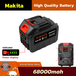 [24 hours delivery] Makita Battery Lithium Battery Li-lon For Cordless Electric Drill Grass Cutter Lawn Mower 10000/40000/68000/90000 mAh